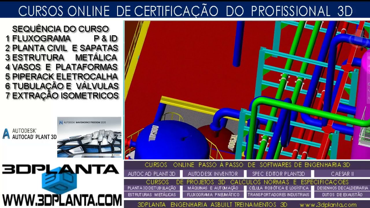 PLANT3D CONVERTIDO EM NAVISWORKS