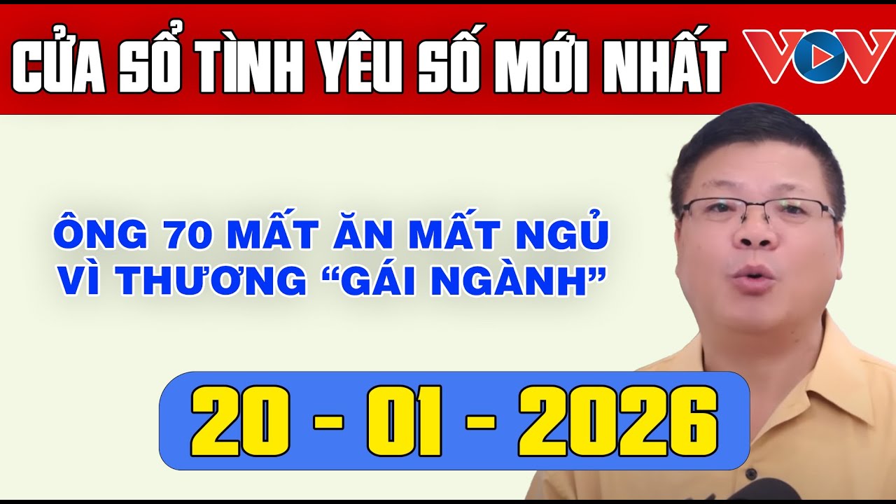 Trò Chuyện Cùng Đinh Đoàn: Nghe Cửa Sổ Tình Yêu Ngày 20/01/2025 | Tư Vấn Tâm Lý, Tình Yêu, Hôn Nhân