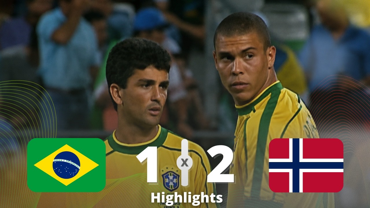 Brazil vs. Norway 1998 World Cup - Highlights