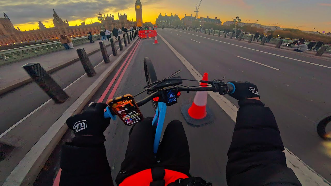 E-BIKES VS LONDON POLICE?!!
