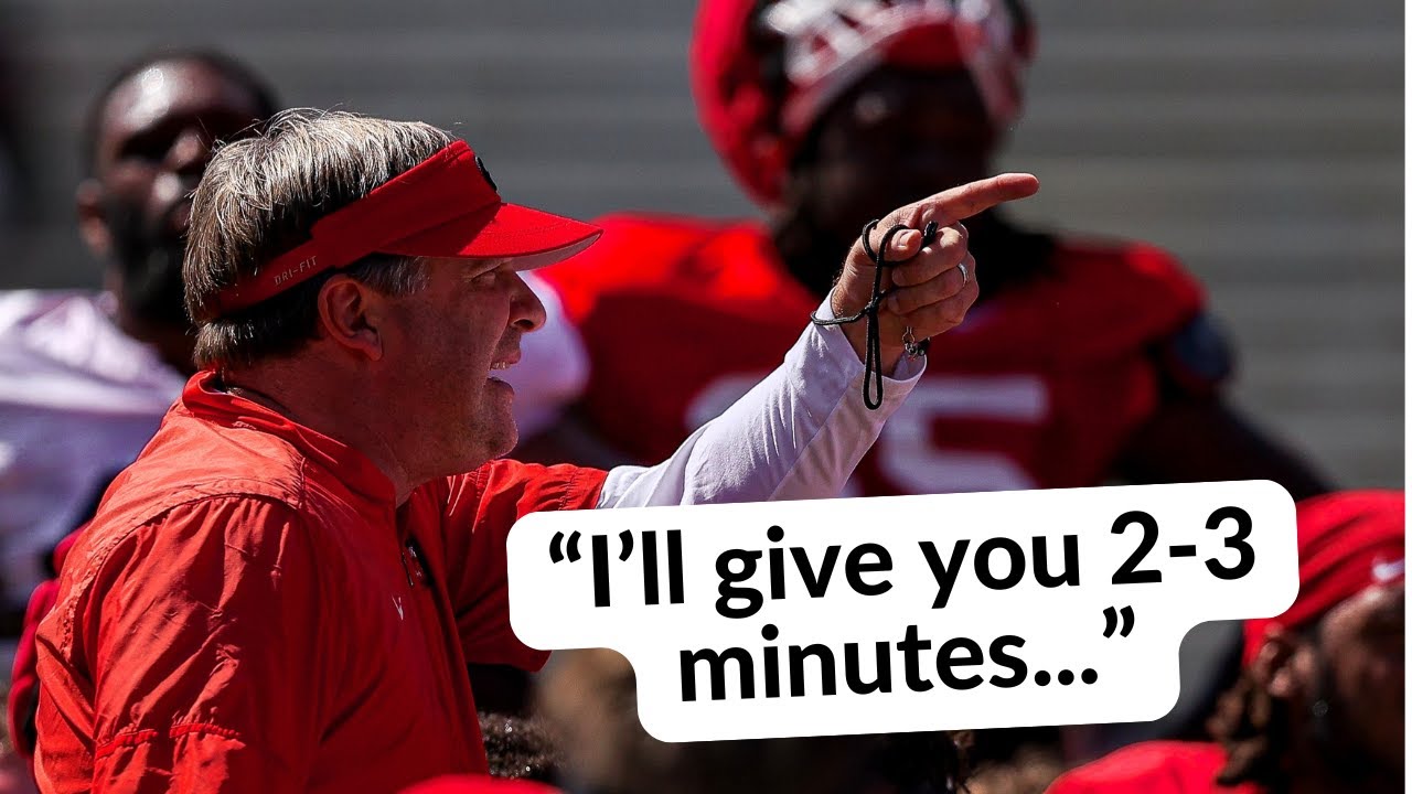 Kirby Smart quickly fields questions about fall camp