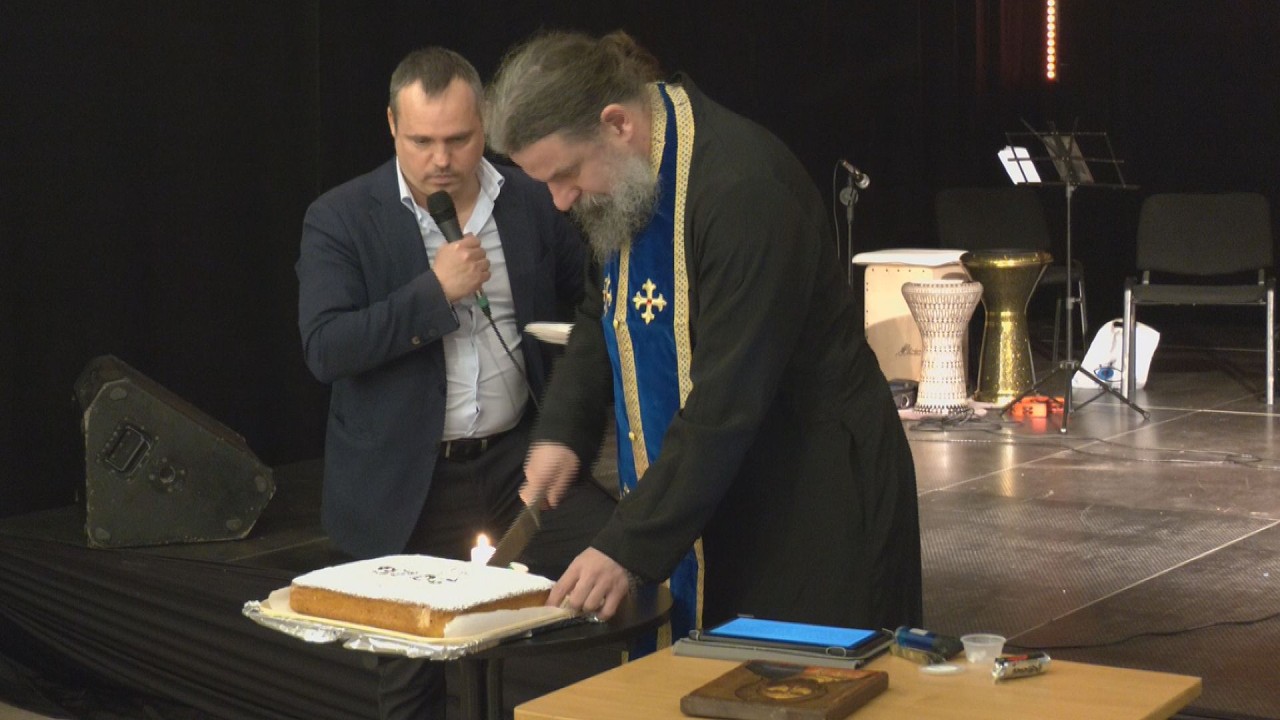 Újévköszöntő Vaszilopita szentelés