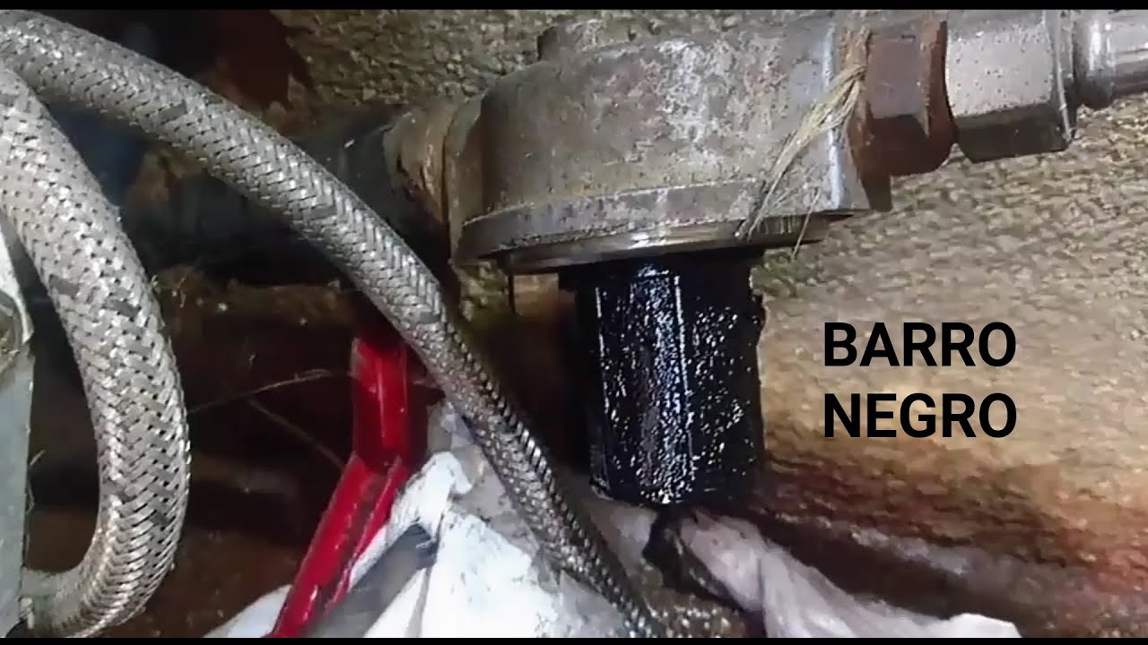 Los filtros de gasoil se ensucian mucho, se llenan barro negro