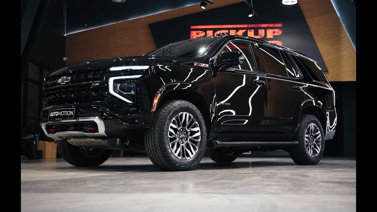 ОБЗОР НОВОГО CHEVROLET TAHOE V / PICKUP OFFROAD CENTER #automobile #chevrolet #tahoe #offroad #