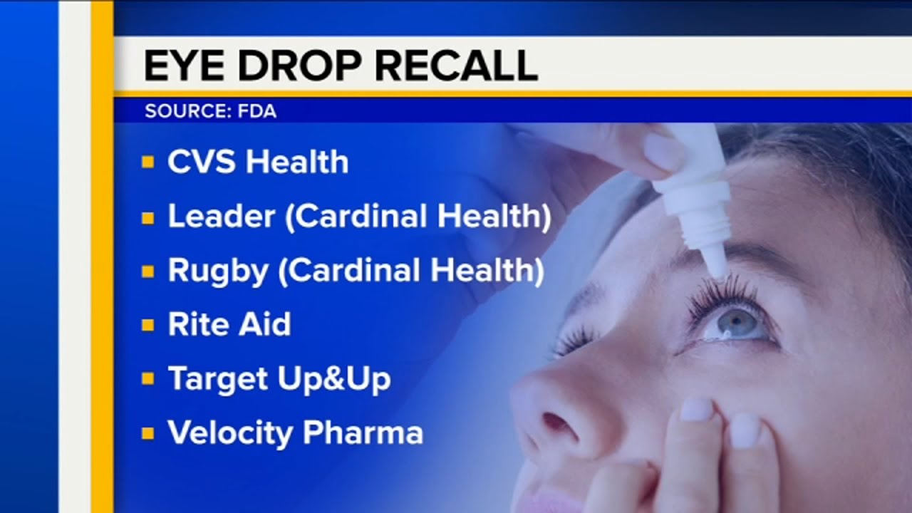 FDA warns against some over-the-counter eye drops