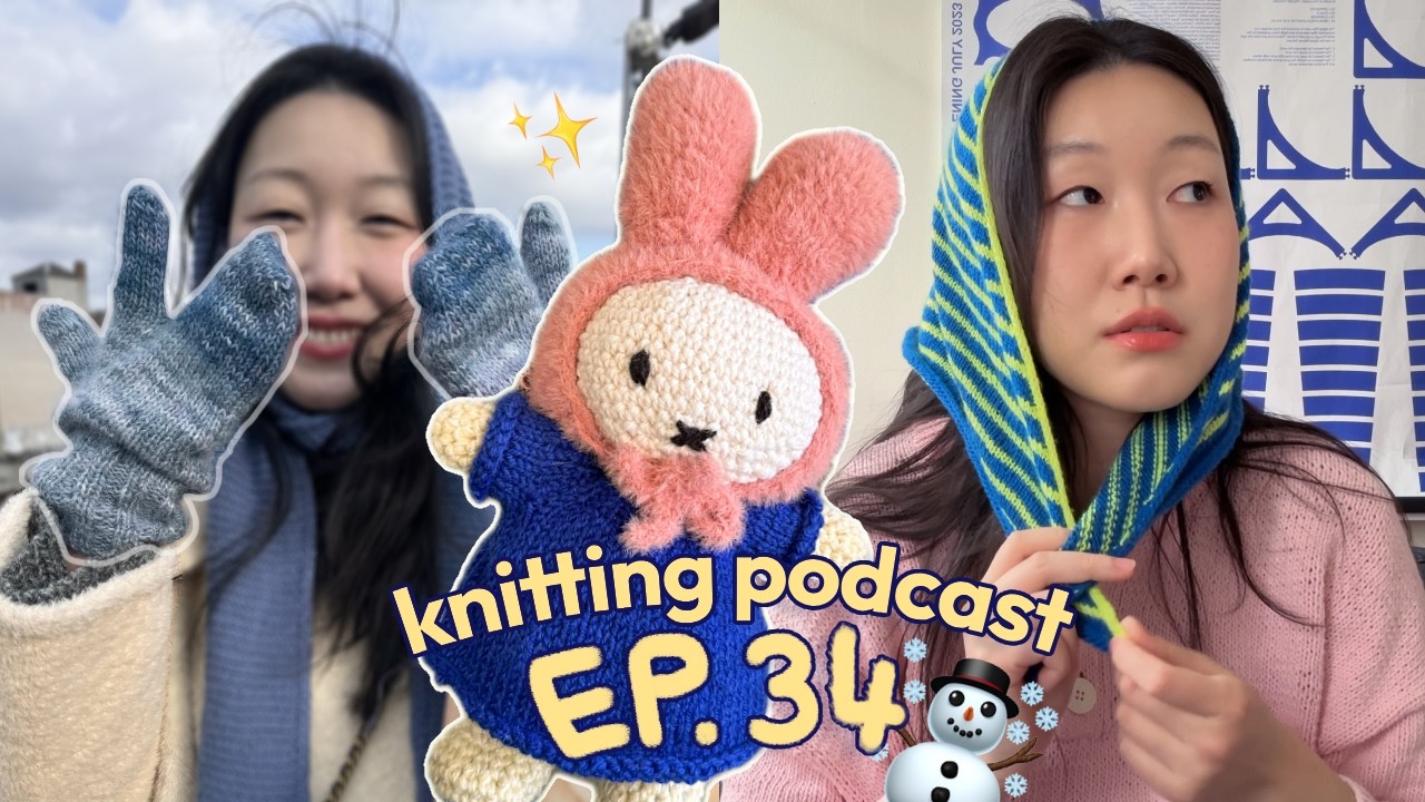 winter accessories, miffy, and purple yarns | ep 34 | future fiber knitting podcast