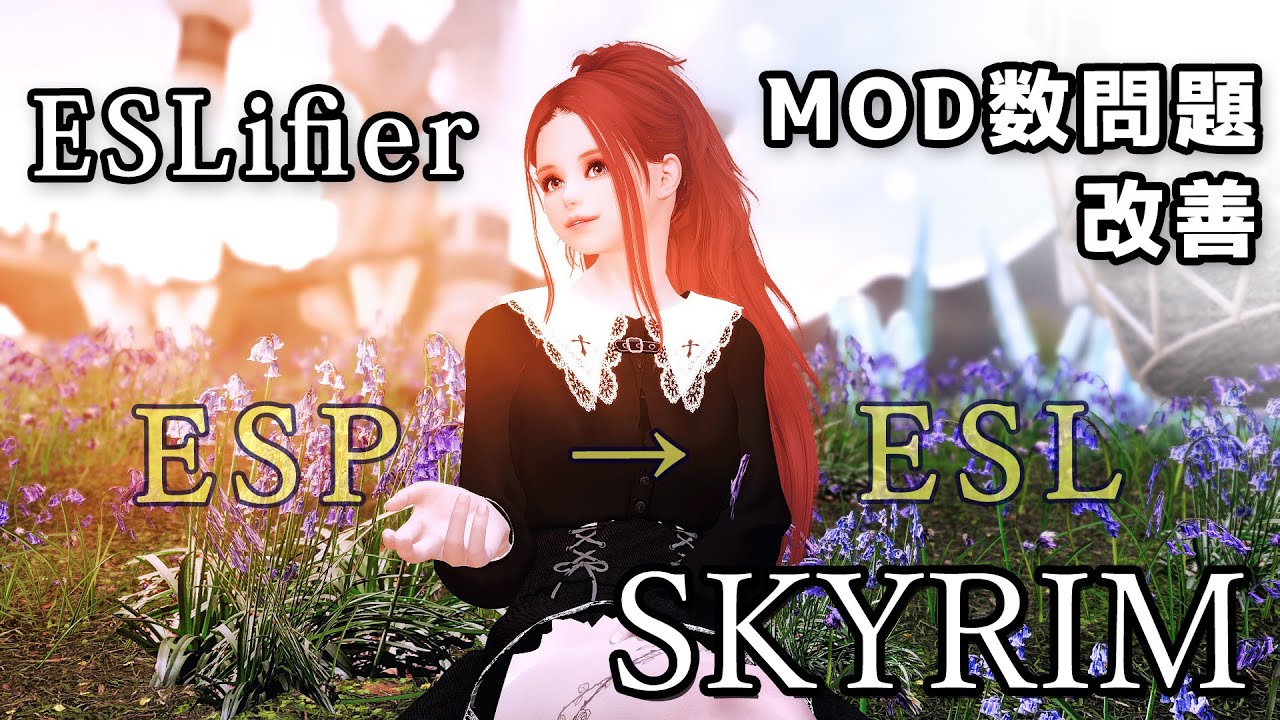 【スカイリム】MOD数の上限問題を解決「ESLifier」の使い方解説