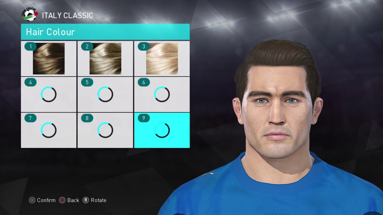 PES 2018 F. CANNAVARO (face 2.0 + stats 2.0)