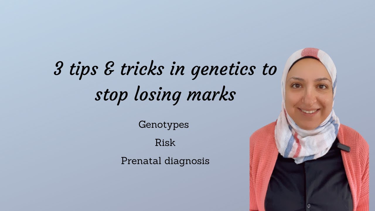 3 tricks in genetics will stop you losing marks