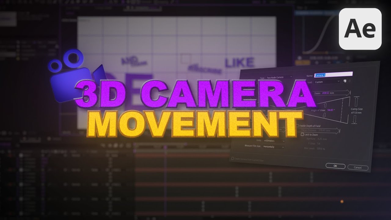 The SECRET to Smooth 3D Camera Movement || After Effects Tutorial