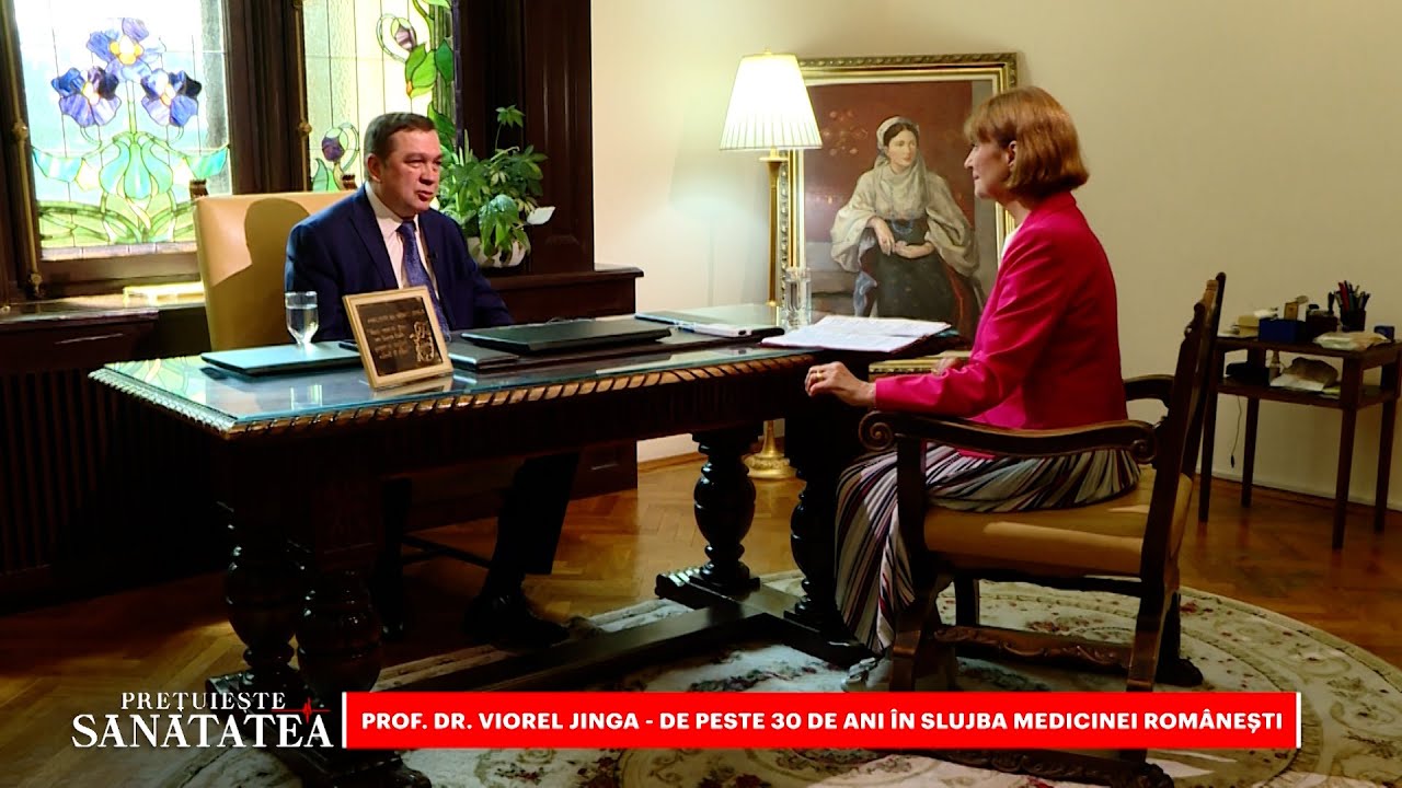 Prof. Dr. Viorel Jinga - rectorul UMF 