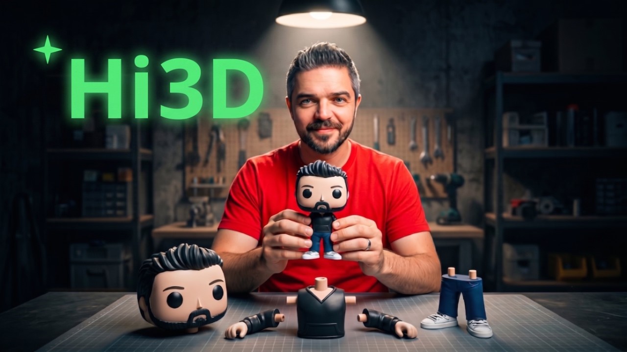 Я разрезал персонажа на 6 частей с помощью Hi3D: потрясающий результат [Тест]