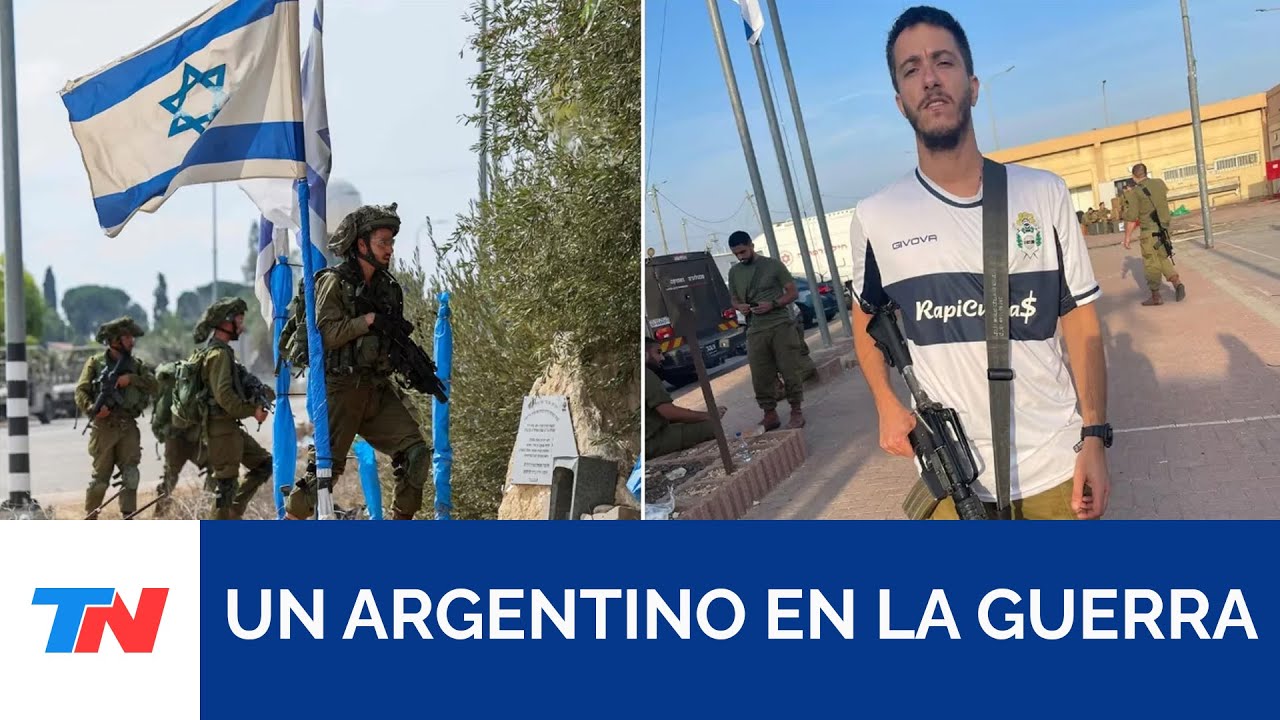 ISRAEL EN GUERRA I La historia de Natán De Leo, argentino que combate para el ejército de Israel