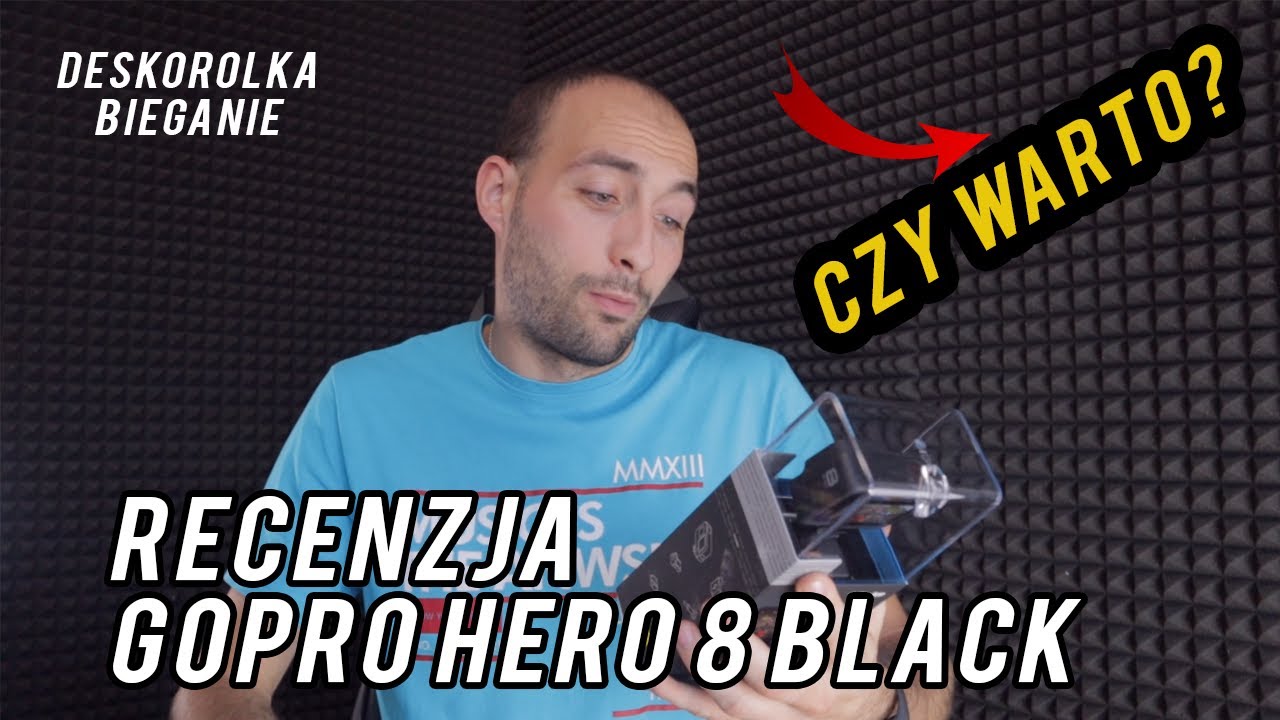 SPORTOWA RECENZJA GOPRO 8 BLACK! Test stabilizacji i obrazu - Deskorolka - Bieganie