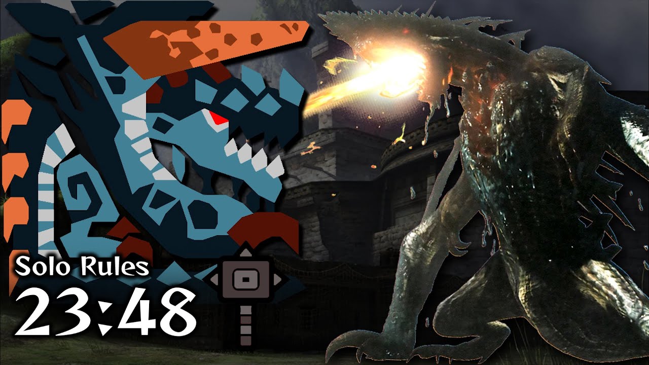 Bombs Over Gogmazios (Hammer) - Monster Hunter 4 Ultimate - イベクエ ゴグマジオス 生産ハンマーソロ 非火事場【MH4G】