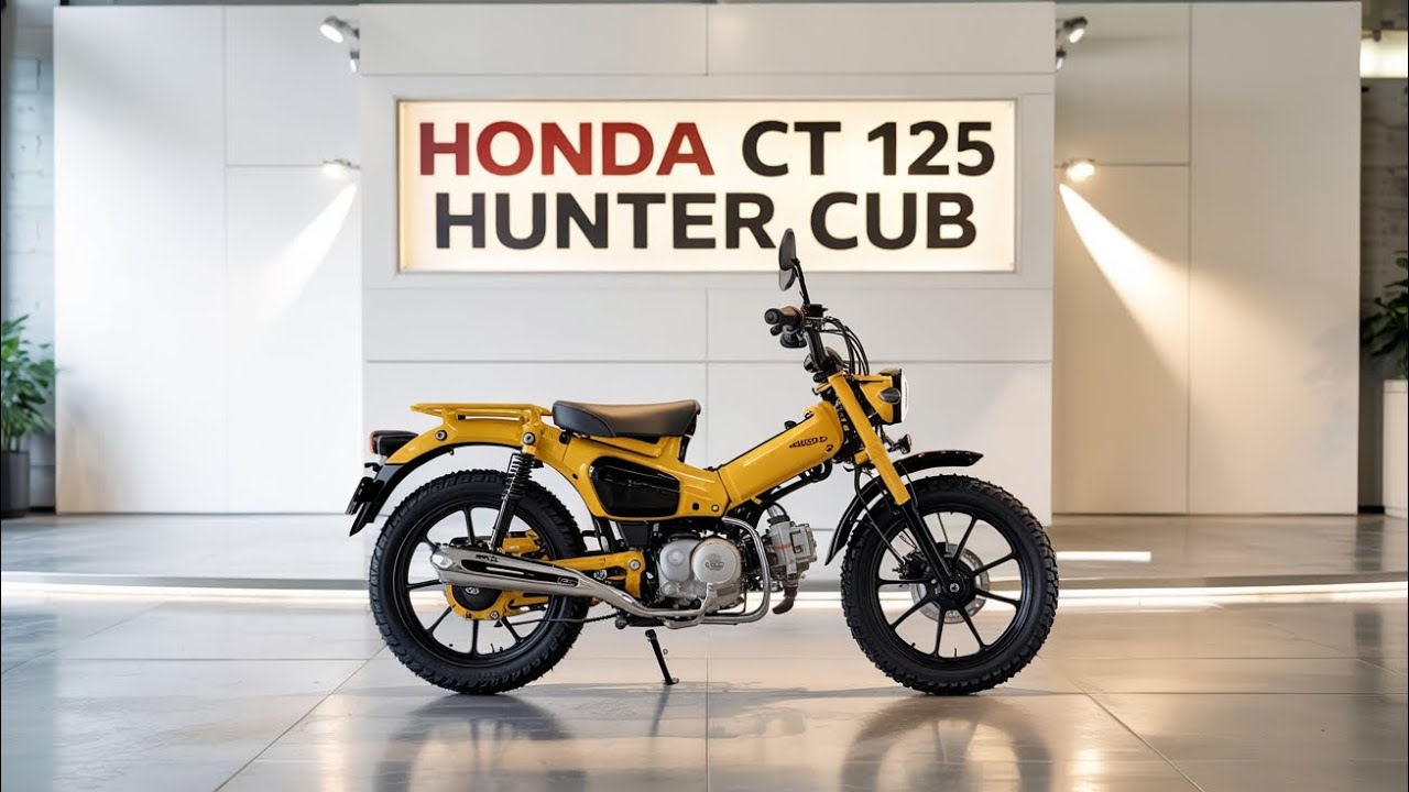 Finally Launched: 2025 Honda Hunter Cub CT125 &ndash; Small Bike, Big Adventure!&rdquo;