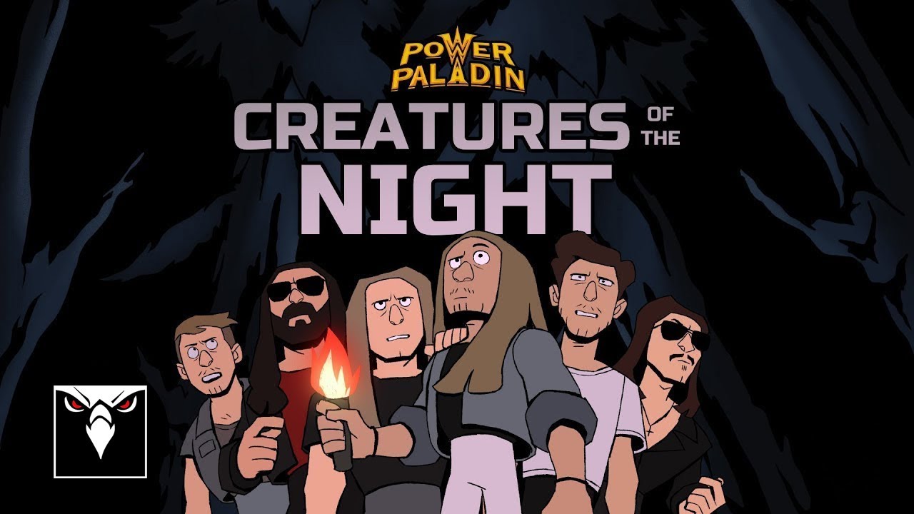 POWER PALADIN - Creatures Of The Night (OFFICIAL ANIMATED VIDEO)
