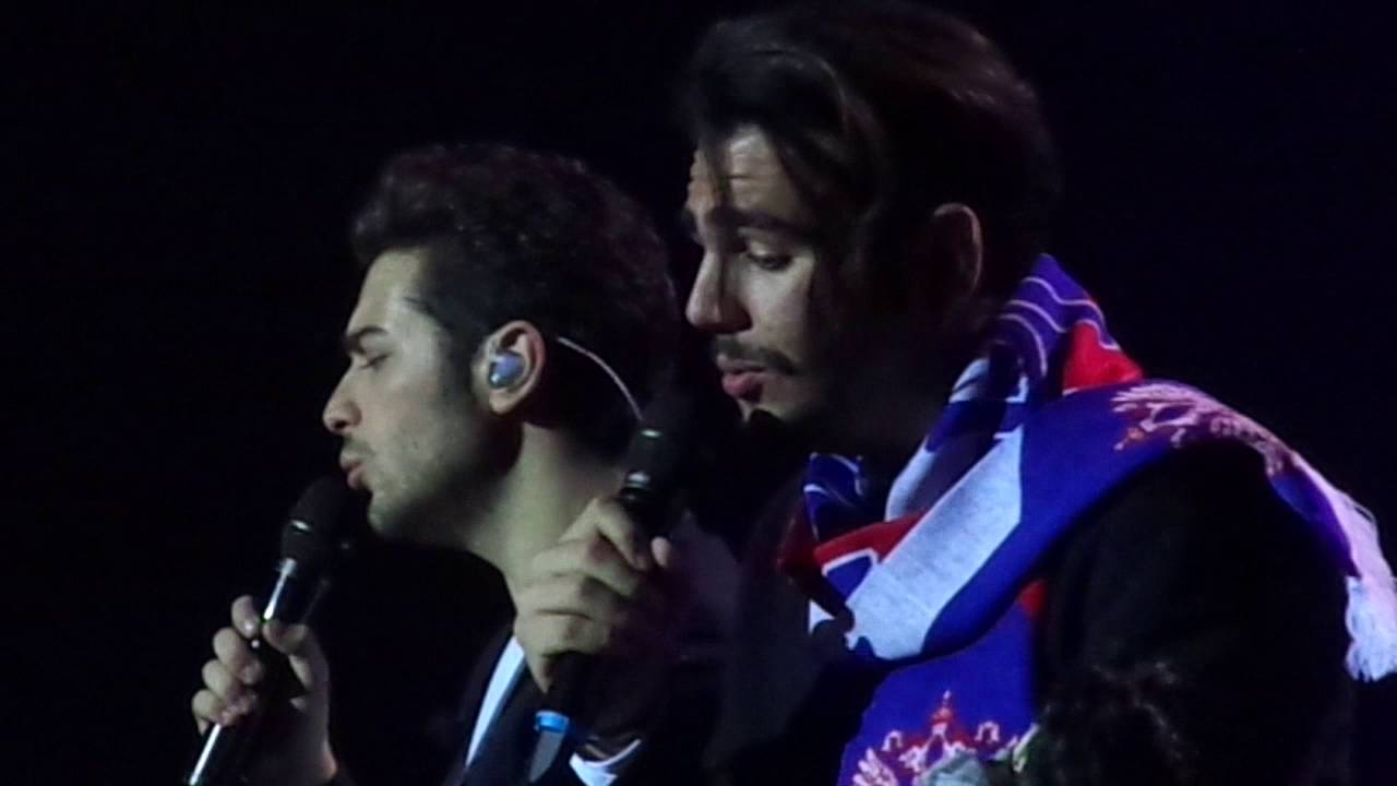 Gianluca Ginoble Ignazio Boschetto Moscow 2016 Speech & Unchained melody