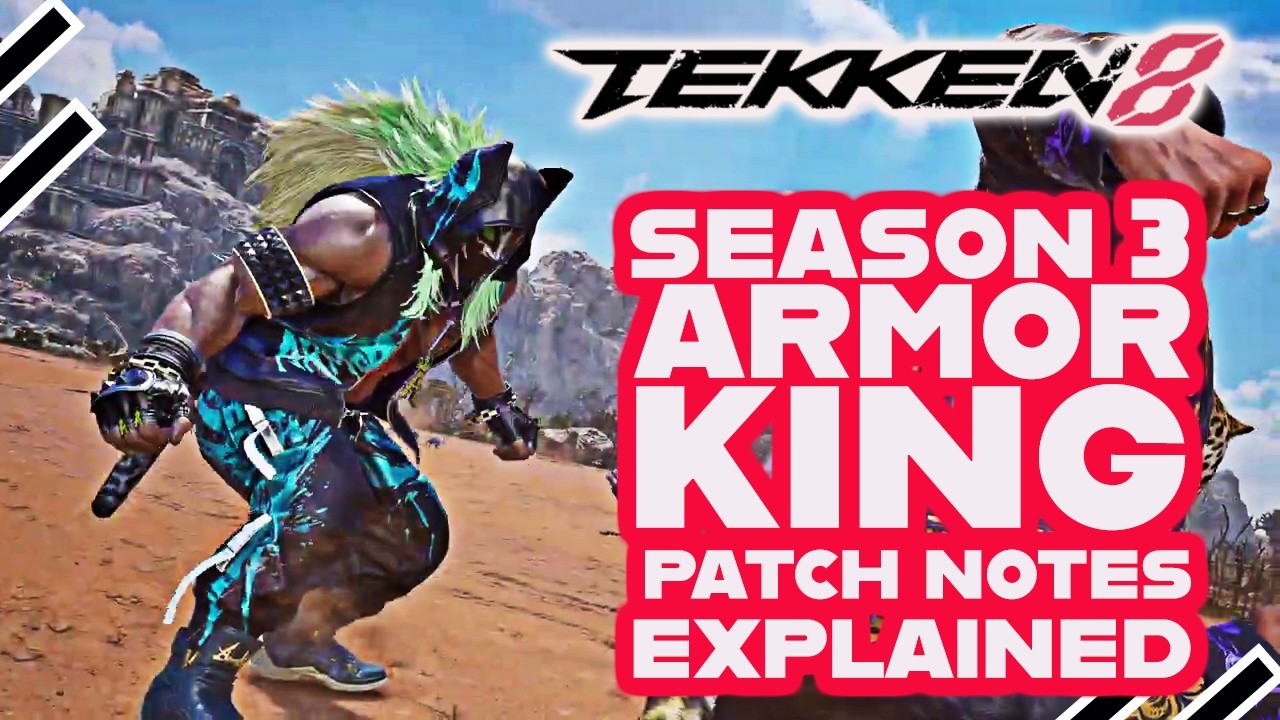 Эти примечания к патчу Armor King для Tekken 8 просто печальны.