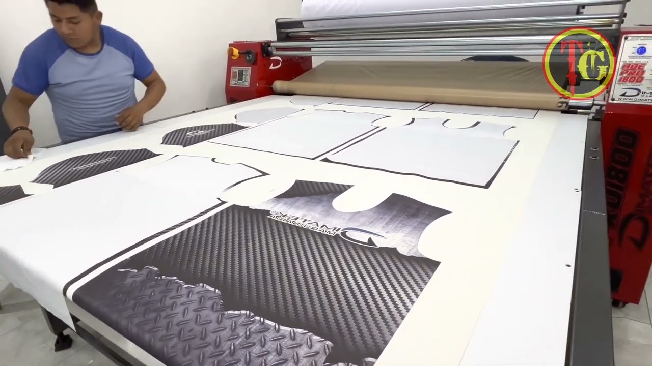Ki machin ou bezwen pou fè mayo football? (Epson Gran Fòma + Roller Sublimation)