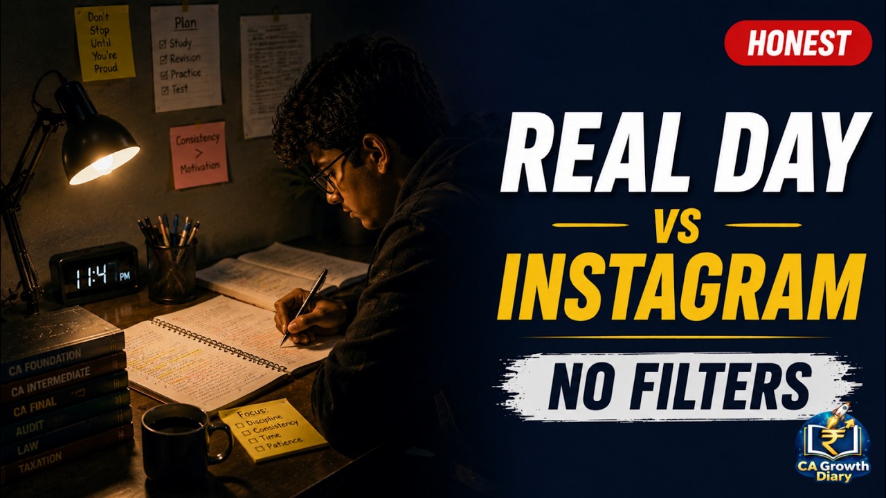 1.A Real Day in the Life of a CA Student &mdash; No Fake Motivation