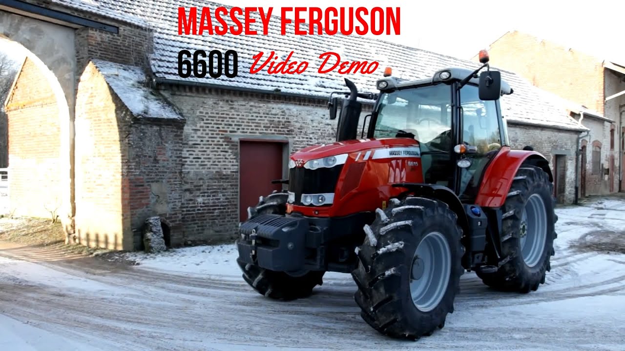 Massey Ferguson 6600 Video Demo