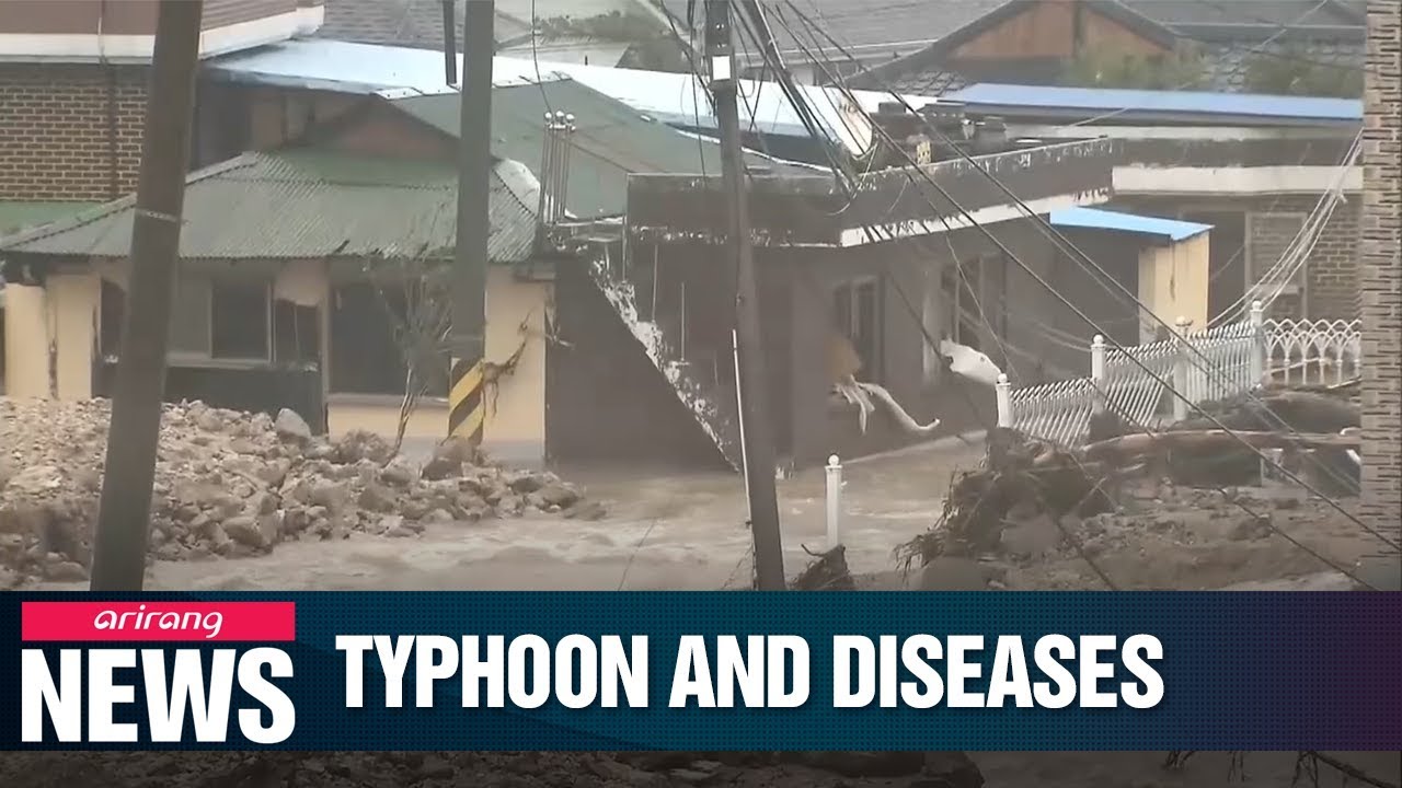 Protective measures against health risks in the aftermath of a typhoon