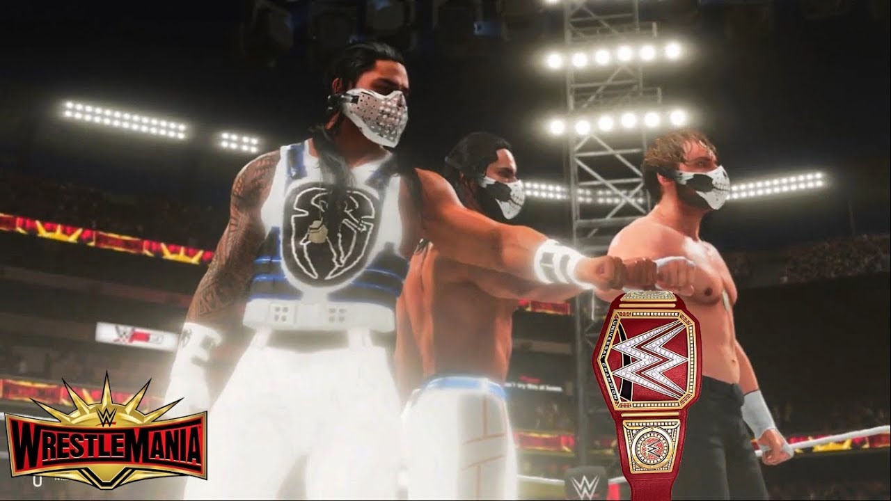 WWE 2K19 Custom Story - THE SHIELD REUNITES At WrestleMania 35 (Brock Lesnar vs Seth Rollins)
