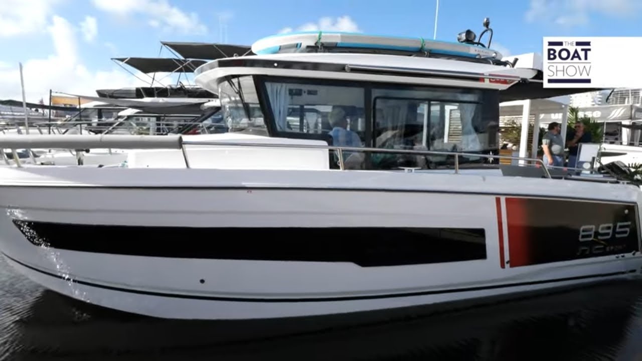 JEANNEAU NC Sport 895 Motor Yacht seen at FLIBS 2024 - The Boat Show