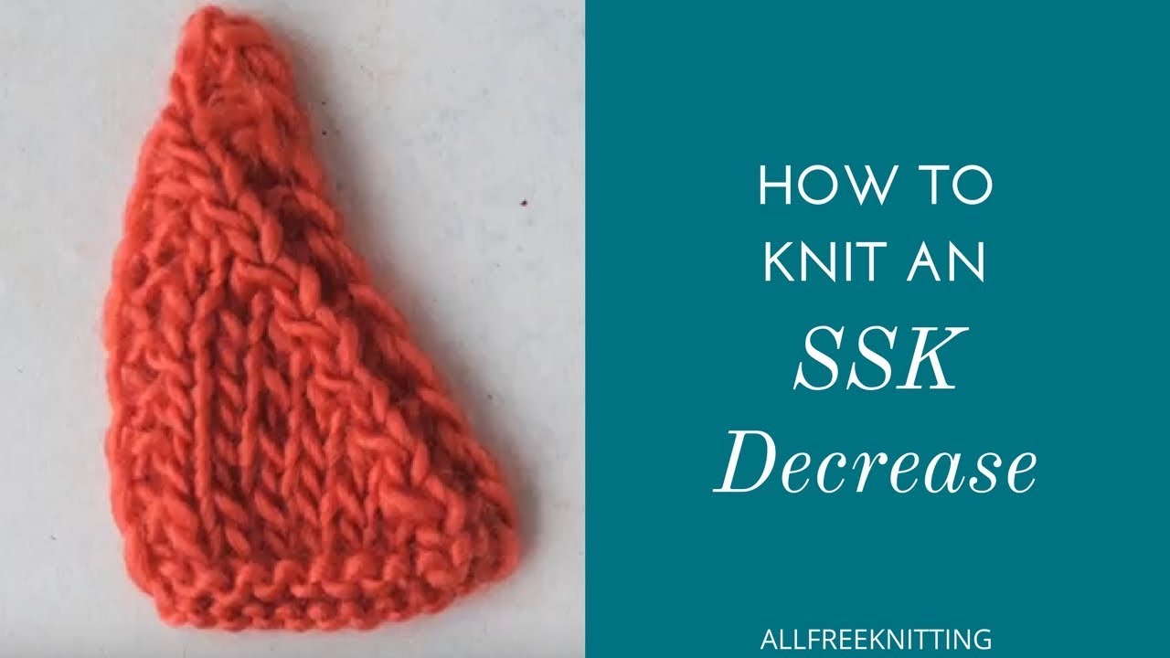 How to Work an SSK Decrease