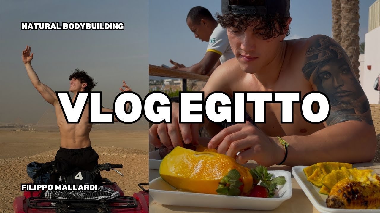 UN BODYBUILDER IN VACANZA? | VLOG EGITTO 🇪🇬🌮