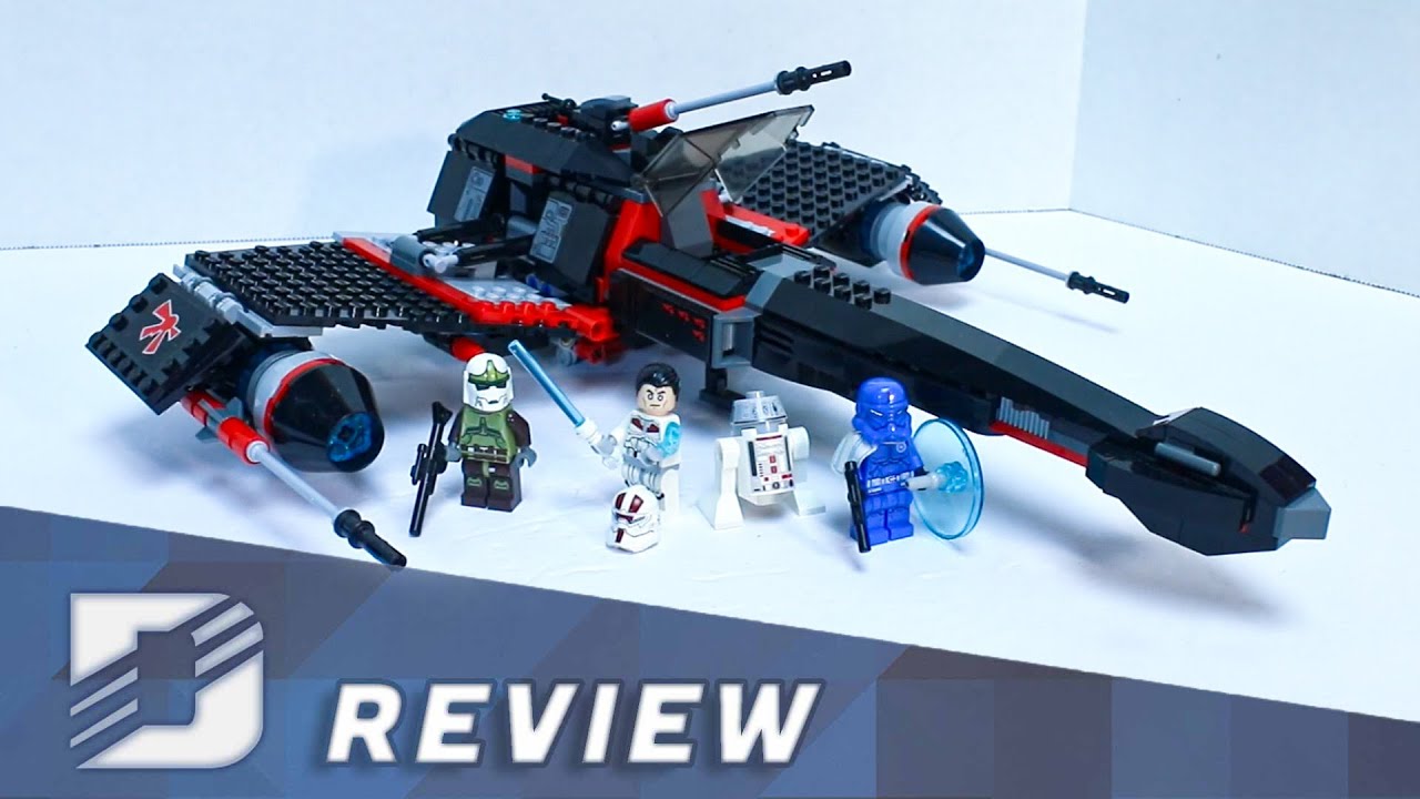 Lego Star Wars Jek-14's Stealth Starfighter Review
