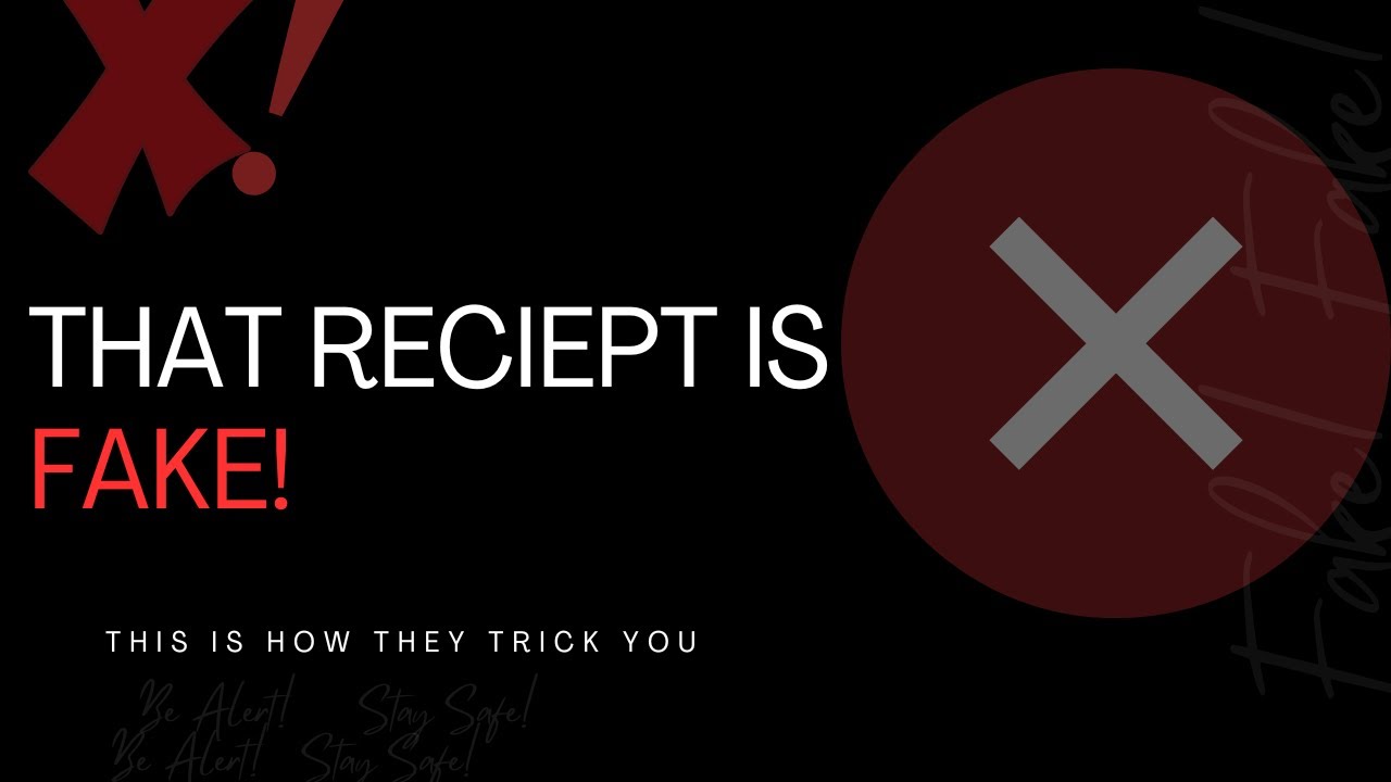 This Fake Receipt Scam is Destroying Businesses (How to Spot It Fast)