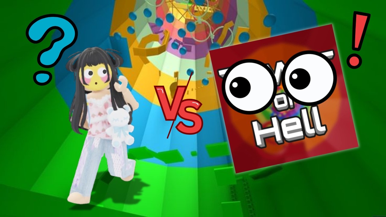 Parkour noob VS Tower of Hell...┃ ASMR Roblox Gameplay