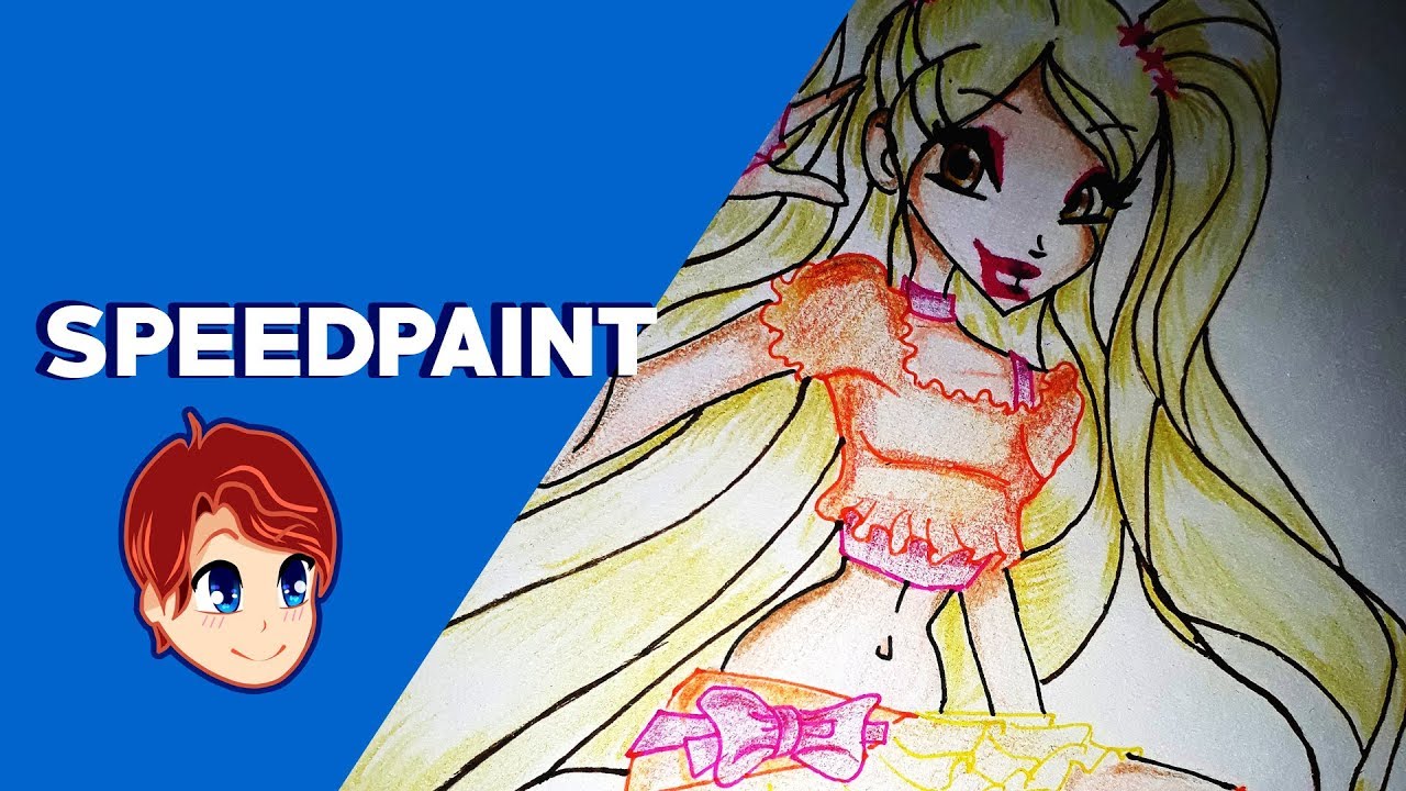 SPEED-DRAW | Winx Club - Stella's Believix