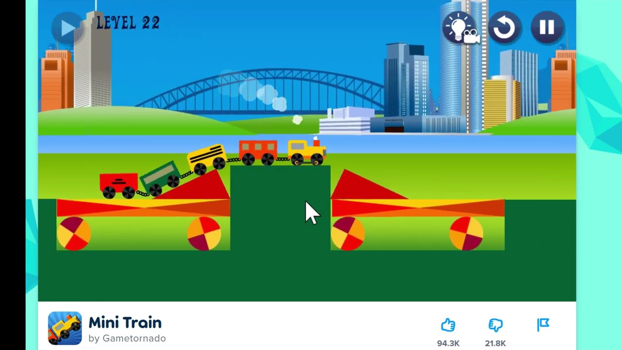 Mini Train || Level 1 to Level 24 || Poki Game ||