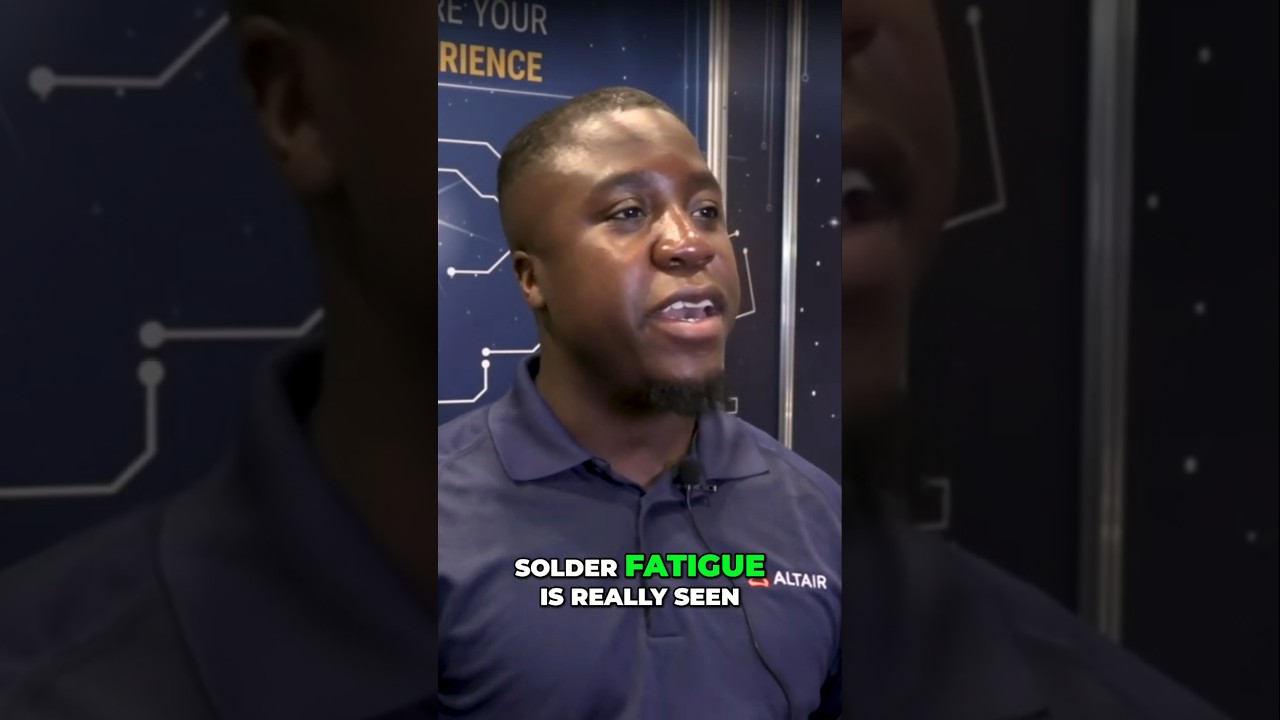Avoiding solder fatigue for reliability - Harry Kennedy at PCB West #electronics #pcb