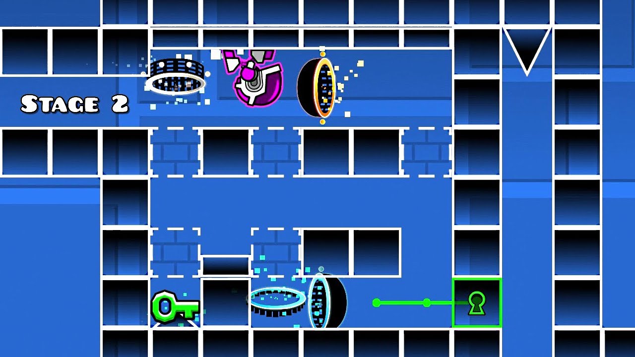 Can You Solve This Geometry Dash Escape Room?