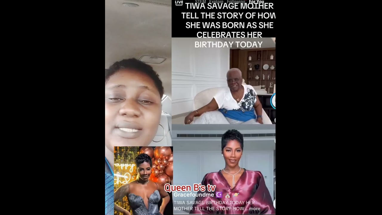 Singer Tiwa Savage celebrate her birthday with Loved ones 