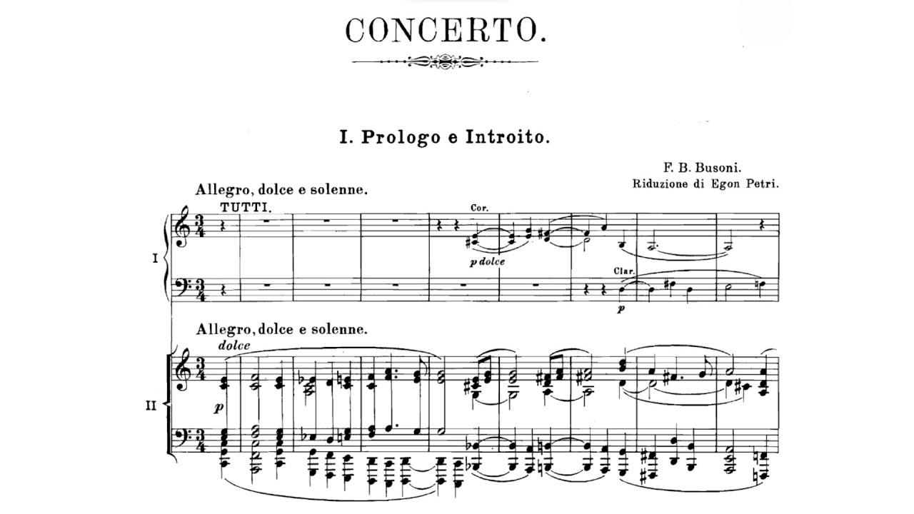 Ferruccio Busoni - Piano Concerto in C major, Op. 39 (Gerstein/Oramo)