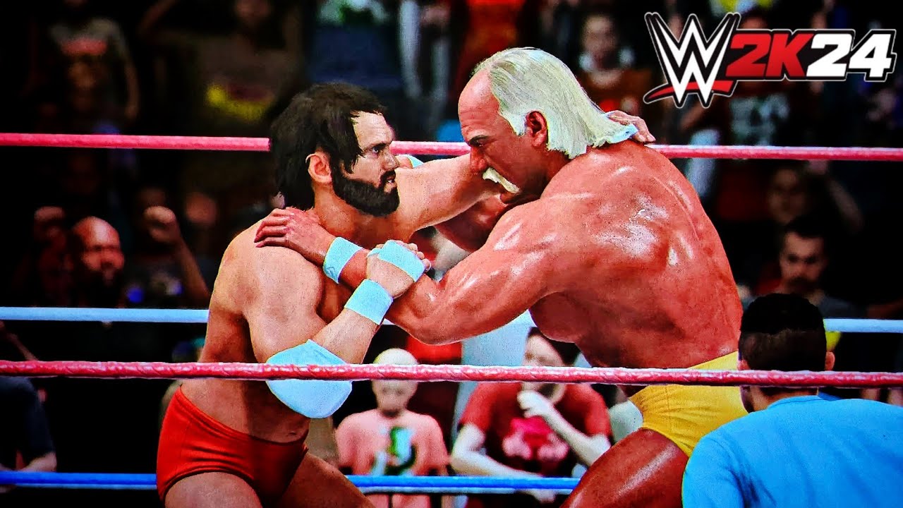 WWE 2K24 - Showcase | Wrestlemania V The Mega Powers Explode | Hulk Hogan vs Randy Savage [ 4K HDR ]