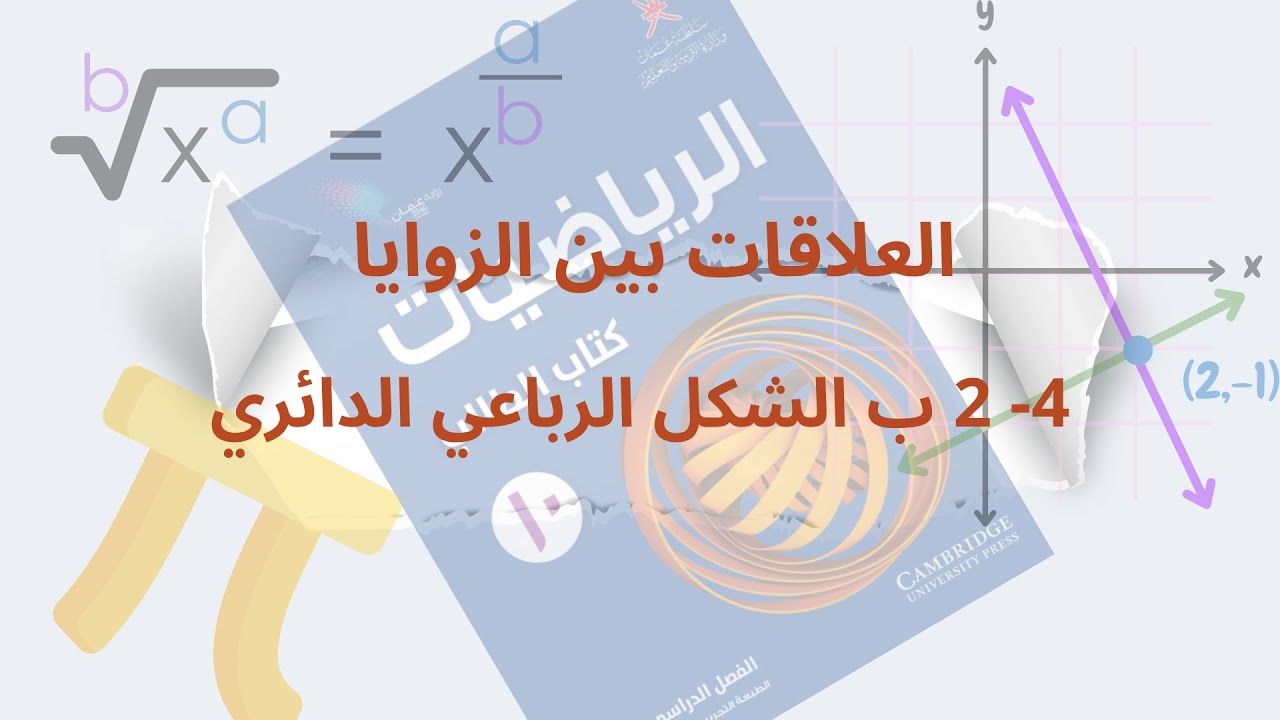 الشكل الرباعي الدائري| كن متميزا