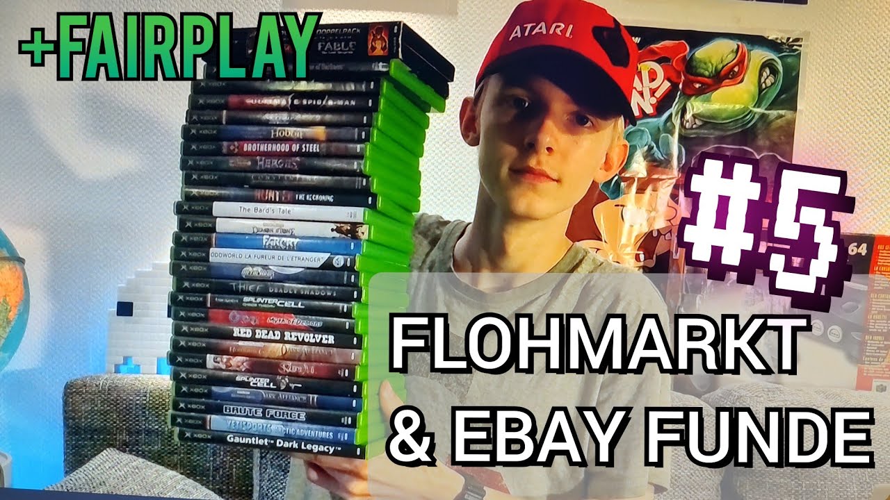 Flohmarkt und Ebay Funde #5  + Fairplay #retrogaming