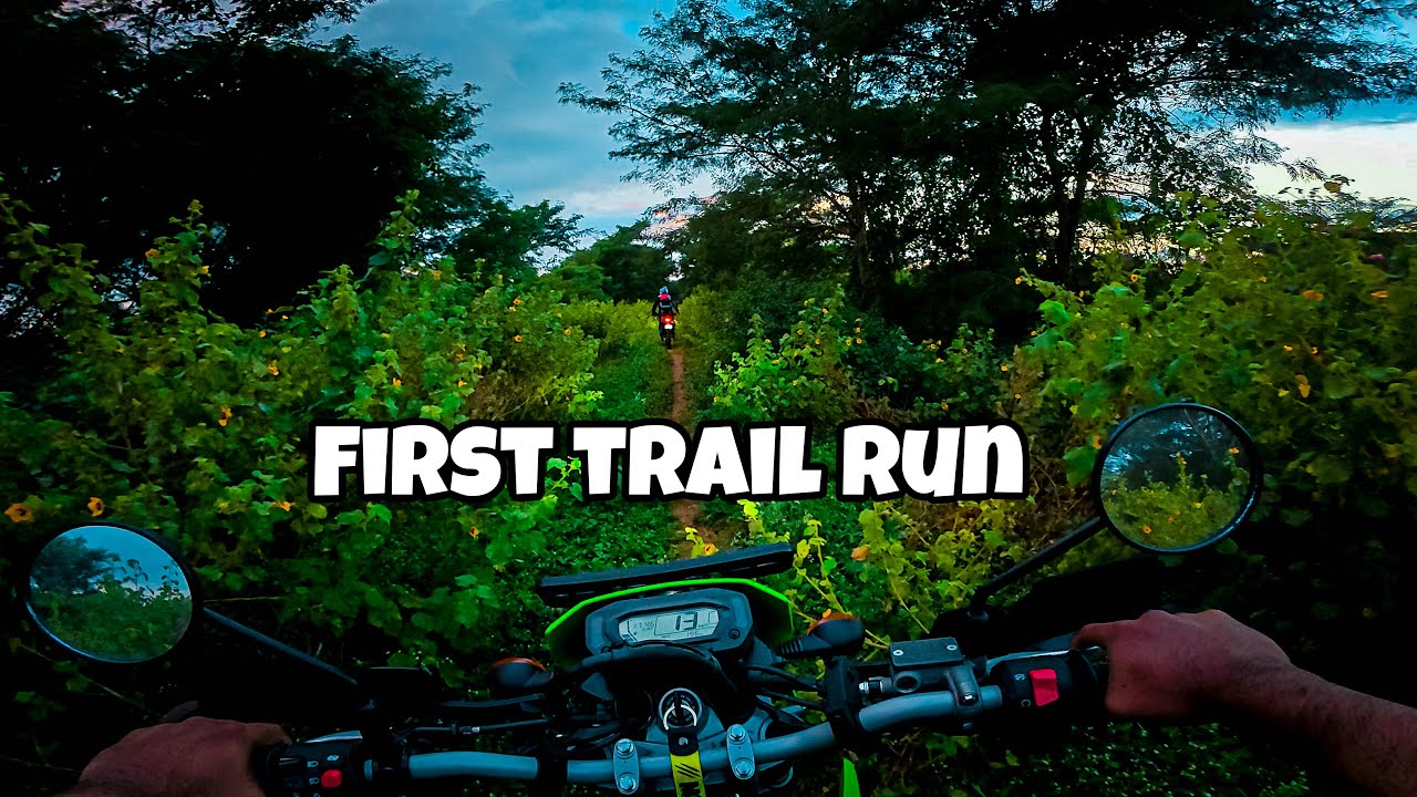 First Trail Run | KLX 230 | No DB Killer Exhaust