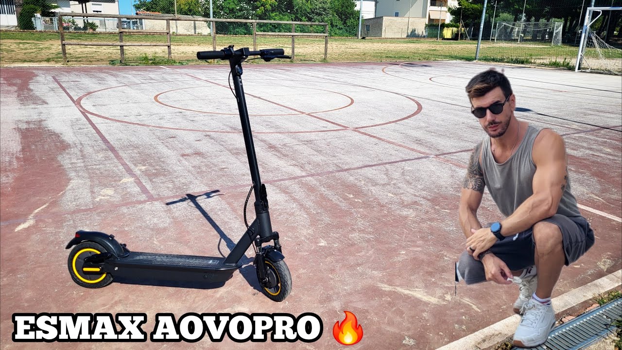 Monopattino elettrico AOVOPRO ESMAX 🔥| DUAL Suspension 💪Escooter test and review