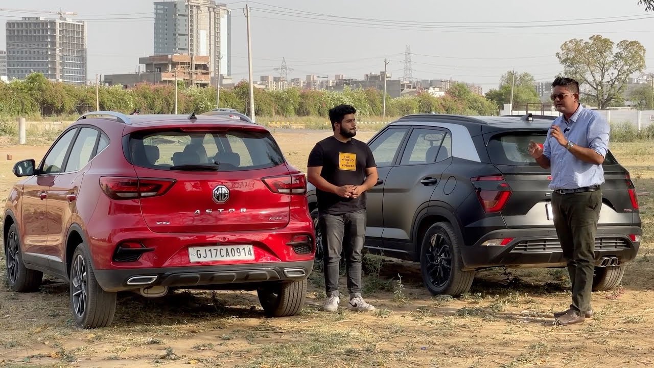 कांटे की टक्कर तो है ! CRETA 1.4 DCT vs ASTOR 1.3 AT