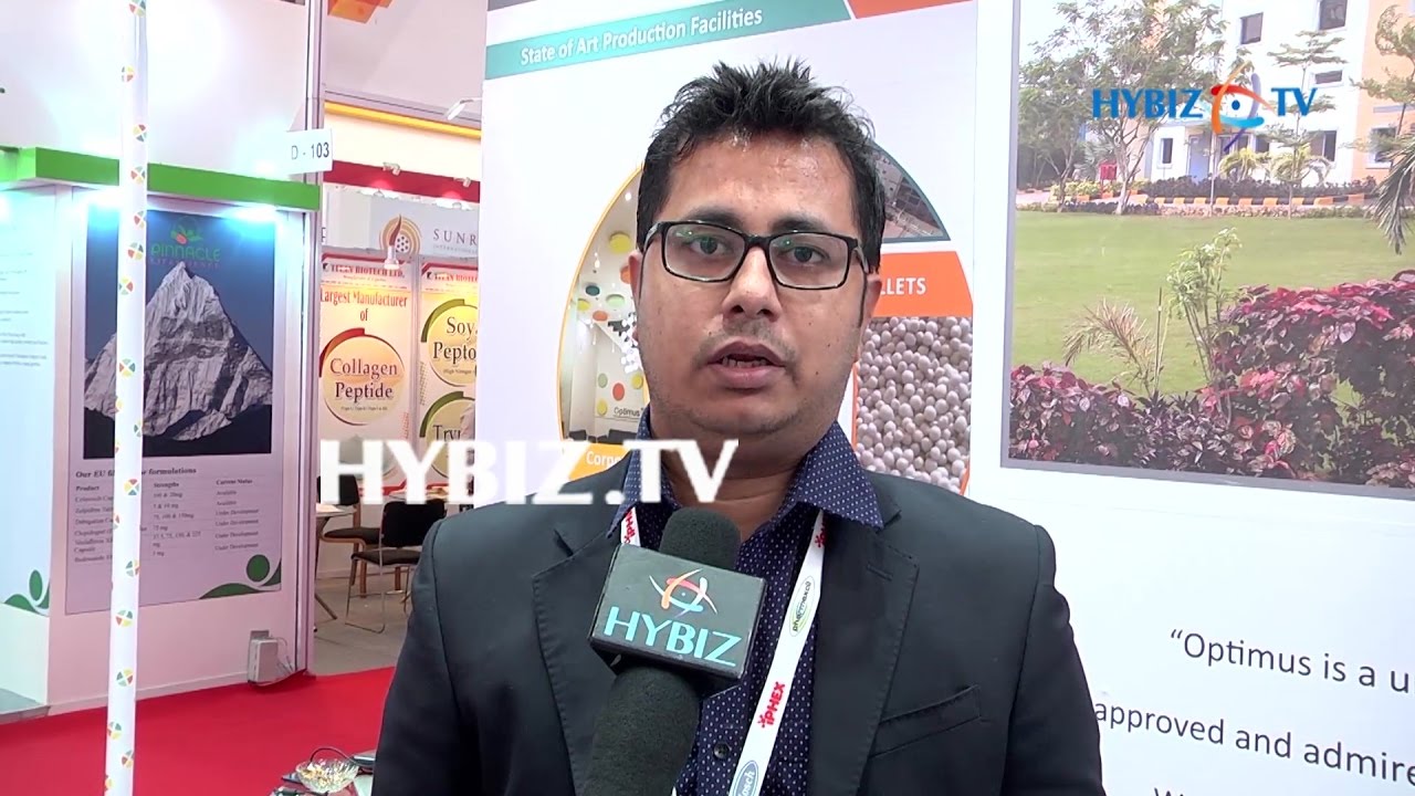 Vijay Rana, Optimus Pharma | IPHEX 2017 Exhibition Hyderabad | hybiz