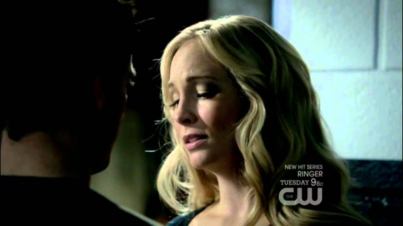 Tyler and Caroline Kiss (3x05 - The Reckoning, Part 1/3)