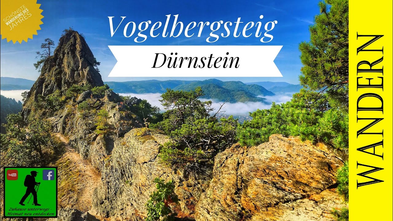 Schönster Wanderweg Österreichs? Vogelbergsteig bei Dürnstein.
