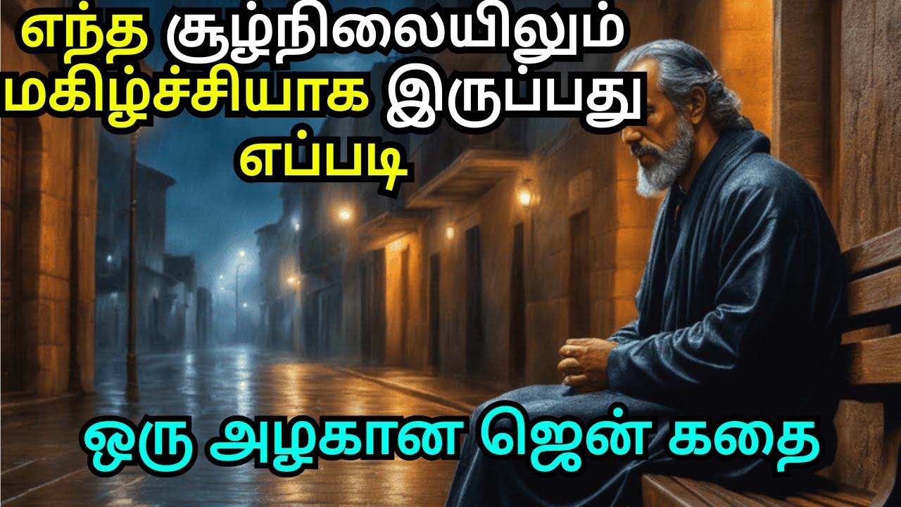 HOW TO BE HAPPY IN ALL SITUATION | ZEN MOTIVATIONAL STORY | COURAGE TO ACT MOTIVATION IN TAMIL
